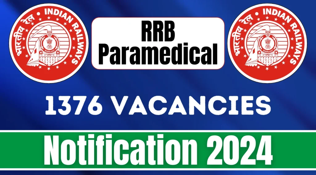 Railway RRB Paramedical Recruitment